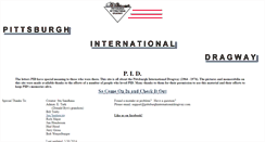 Desktop Screenshot of pittsburghinternationaldragway.com